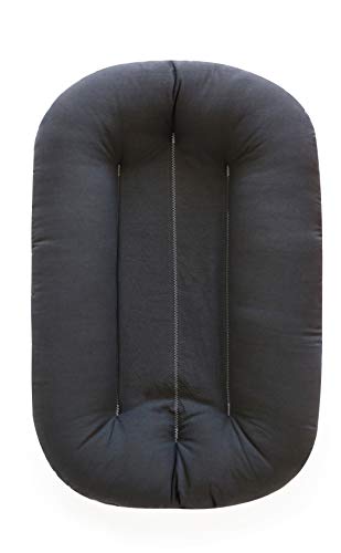 Snuggle Me Organic Bare | Baby Lounger & Infant Floor Seat | Newborn