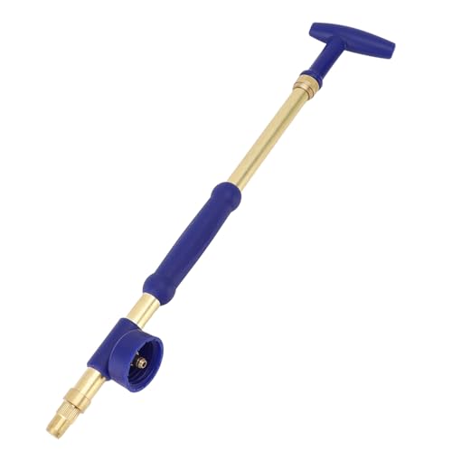 Sorandy Watering Wand, Stainless Steel Hand Pressure Sprayer, Plant Watering Wand Pulling Spray Rod with Hose Metal Garden Hose Nozzle Sprayer for Water Hanging Baskets, Garden Bottle, Single Headed