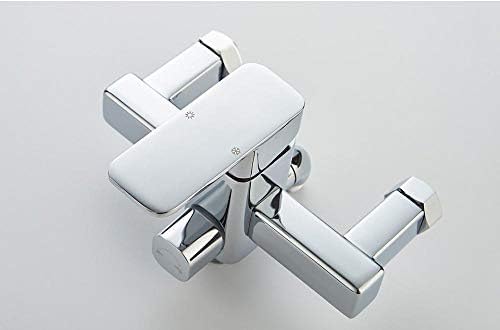 Ensemble de robinets de douche muraux en laiton durable - 4