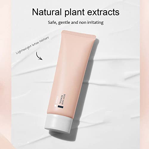 Creme depilatório indolor Creme depilatório Extratos de plantas naturais portáteis reduzem a irritaç