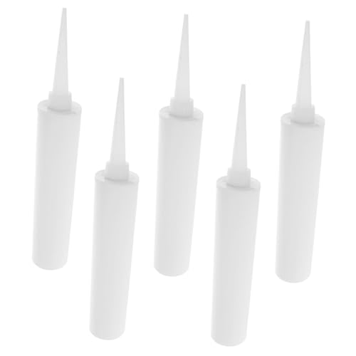 PRETYZOOM 5 pcs tubos reutilizables para sellante miniatura 1