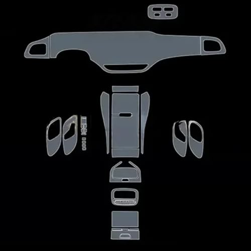 Protection piano Rising Auto R7 film TPU anti-rayures pour console centrale