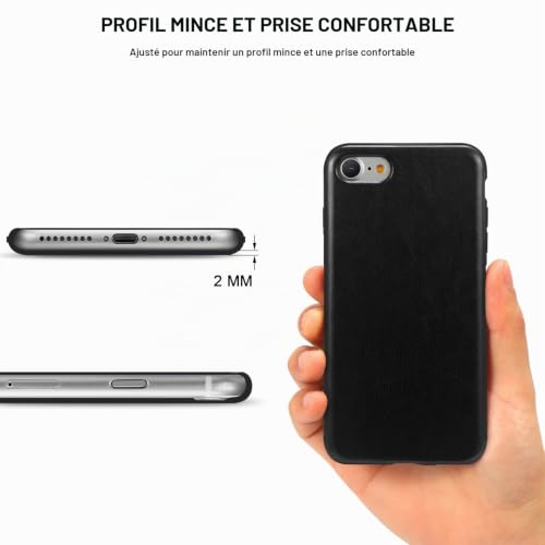 Coque iPhone 7 silicone TENDLIN pour usage quotidien