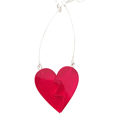 Red Heart Polnareff Copslay Earrings - Pair2