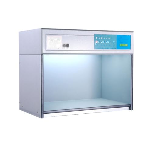 Vttui 5-Source D65 Standard Light Booth/Color Matching & Evaluation Cabinet for Textile, Paint, Printing QC Inspection