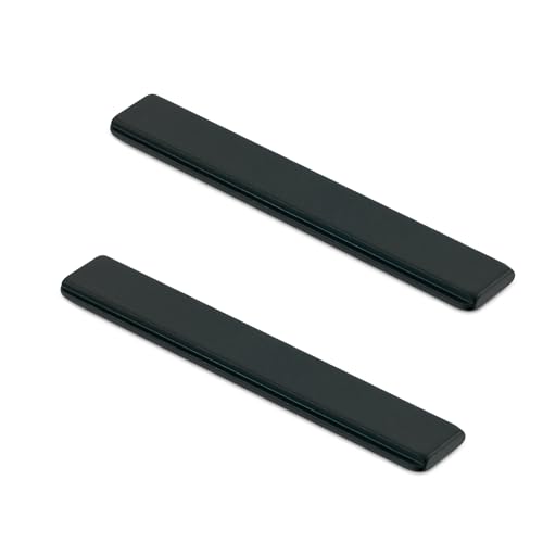 Glass Shower Magnet Neodymium Magnet 2.5 Shower Door Strong Rare Earth Magnet Replacement Replacement for Swing Shower Doors (Black 2 Pack)
