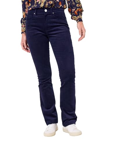 Velours côtelés femme Joe Browns pantalon rétro bootcut galbant et confortable