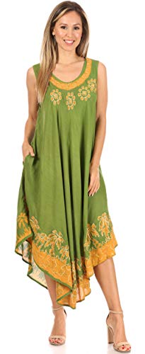 Image of Sakkas Sundari Caftan Tank Dress /Cover Up