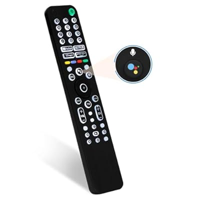 Universal Backlit Remote for Sony TV, for All 2019-2025 Sony Remote Control for Smart TV with Voice Control, Replacement Remote for Bravia XR/XBR/KD Series Google TVs, Backlight, 1 Year Full Warranty
