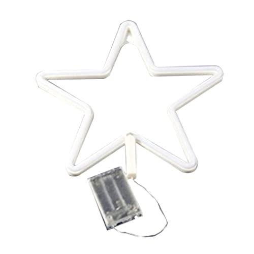 Mirnoadic Pentagram Led Modeling Light, Christmas Neon Star Romantic Art Light, Suitable For Festive Wall Christmas Home Room Outdoor Decoration Cover