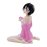 NINJAMO Soul Society Rukia Kuchiki Relax Time Version Cute Collectible Anime Figure 4.29' in - 10.9 cm