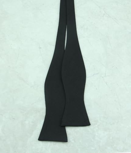 Image of Mens Solid Linen Ties - Slim Pattern Necktie for Men Wedding Groomsmen