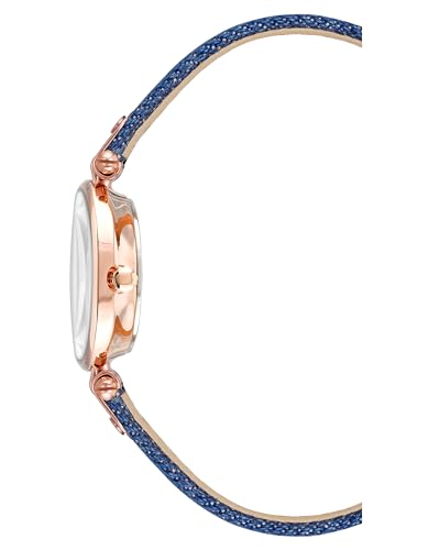 Anne Klein Women's Leather Strap Watch