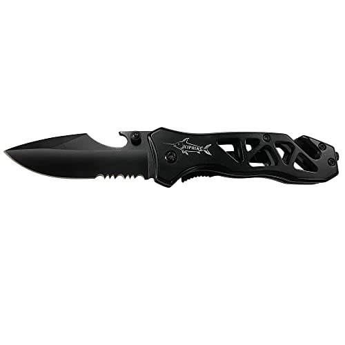 Xiphias Cool Daily Practical Folding Pocket Knife With Glass Breaker, Bottle Opener And Rope Cutter, Birthday Father's Day Gifts For Dad, Xk051 #TOP21