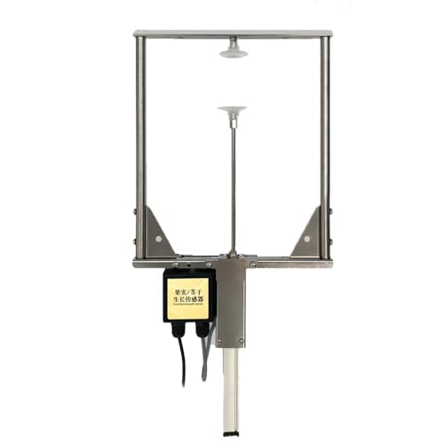 Sensores de crecimiento de fruta, dendrómetro de crecimiento de fruta y tallo para agricultura con soporte de acero inoxidable, transmisor de monitoreo en línea (0-50 mm)