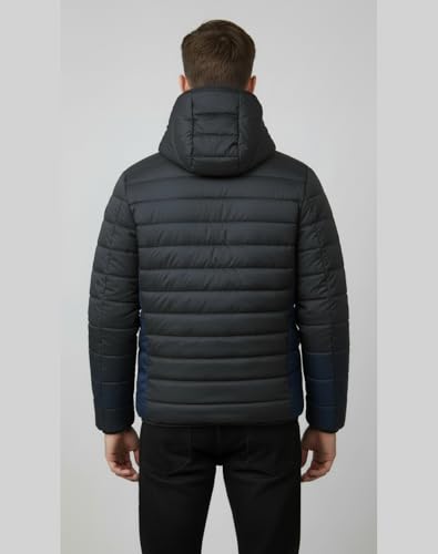 Image of FYLTR Mens Puffer Jacket|Contast Panel | Standard Length| Winter Jacket for Men | Jackets for Men Stylish | Jackets for Man | Perfect for Travel