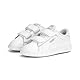 PUMA Unisex Baby Smash 3.0 L V Inf Sneaker, White Cool Light Gray, 24 EU