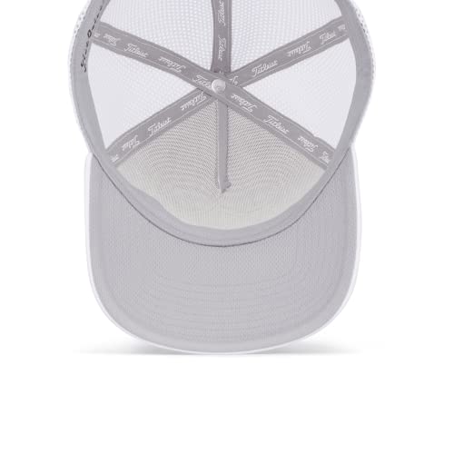 Titleist Men's Standard Surf Stripe Laguna, Heather White/Red, Osf #TOP4