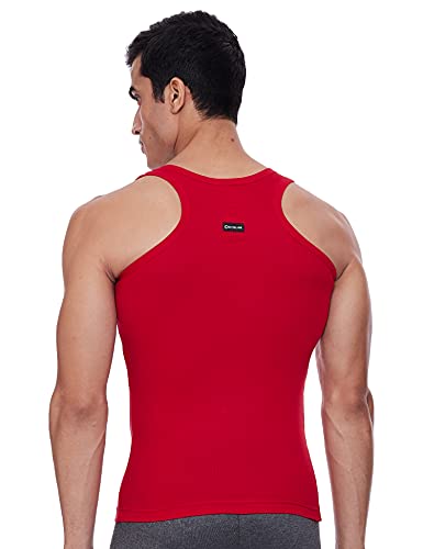 Image of Dollar Bigboss Men's Solid Regular Fit Gym Vest