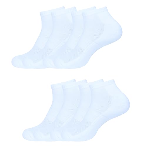 Image of Womens Cushioned Ankle Socks, Low Cut Breathable Casual Super Soft, Multi Color Options Size 4-7, 6-9