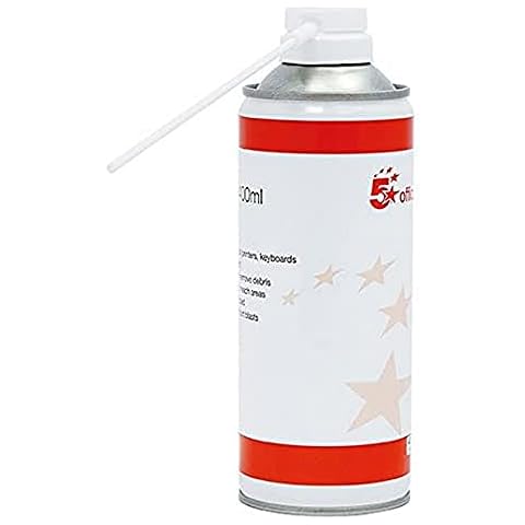 5 Star Spray Duster Can 400ml, White Cover