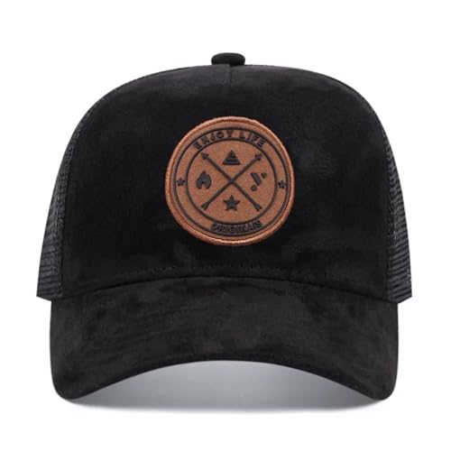 Gorra de béisbol de malla unisex sombrero snapback casual de calle 5