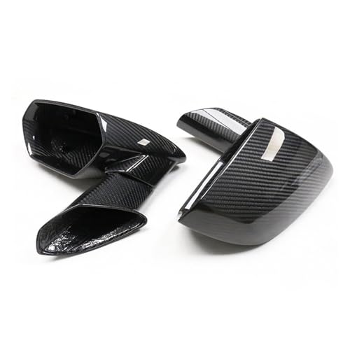 AkosOL Compatible for Lambo Lp600 610/620 Huracán Calf Dry Carbon Fiber Replacement Rearview Mirror Housing Cover (Color : 3k Plain)
