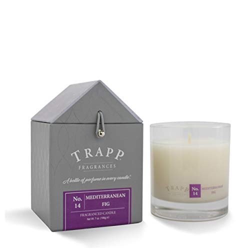 Trapp Signature Home Collection No. 14 Mediterranean Fig Poured Scented Candle, 7-Ounce