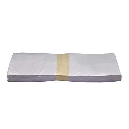 Image of Cubic 10.5 inch x 4.5 inch White Cheque Envelopes - Pack of 200, Secure & Durable Envelopes for Bank Cheques, Documents & Business Use