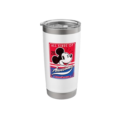 Disney Mickey Mouse All Kinds of Awesome Stainless Steel Insulated Tumbler