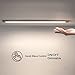 Temgin Réglette LED Cuisine Dimmable Lampe de Placard 50cm avec Capteur Veilleuse Ultra Mince 4000k Blanc Neutre Pour Comptoir et Armoire Lumineuse Adhésive 8W Aluminium