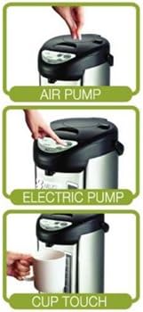 Miniatura 2 de Dispensador eléctrico de agua caliente con dispensadores de 3 vías (2.3L) por C&H Solutions