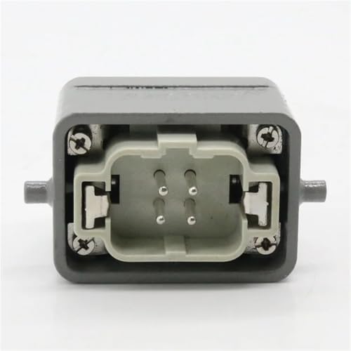 Conector de alta resistencia rectangular industrial 16A 500V de cuatro núcleos 5