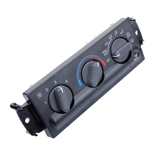 Panneau de commande de chauffage pour restaurer la ventilation de Oldsmobile Bravada