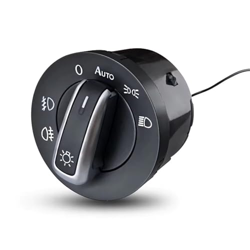 Interrupteur de phares Passat B6 B7 avec commande antibrouillard fluide - 2