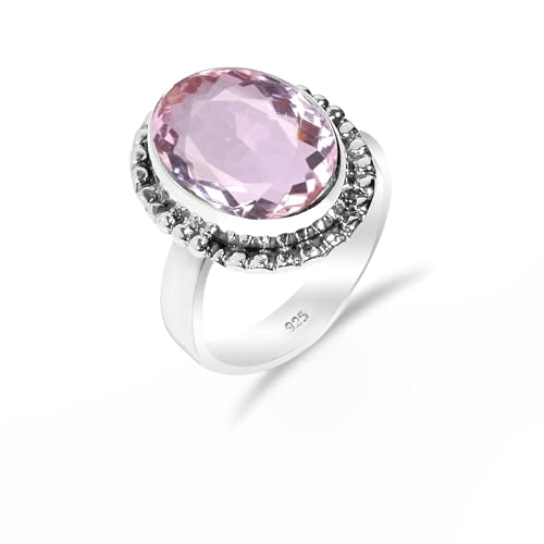 Bague en argent 925 avec grenat pour éviter les bijoux ternes et fragiles
