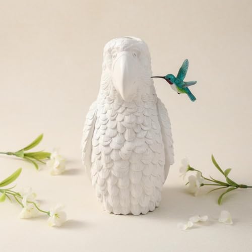 Vase oiseau or fait main stable et résistant pour sublimer vos meubles sans risque - 6