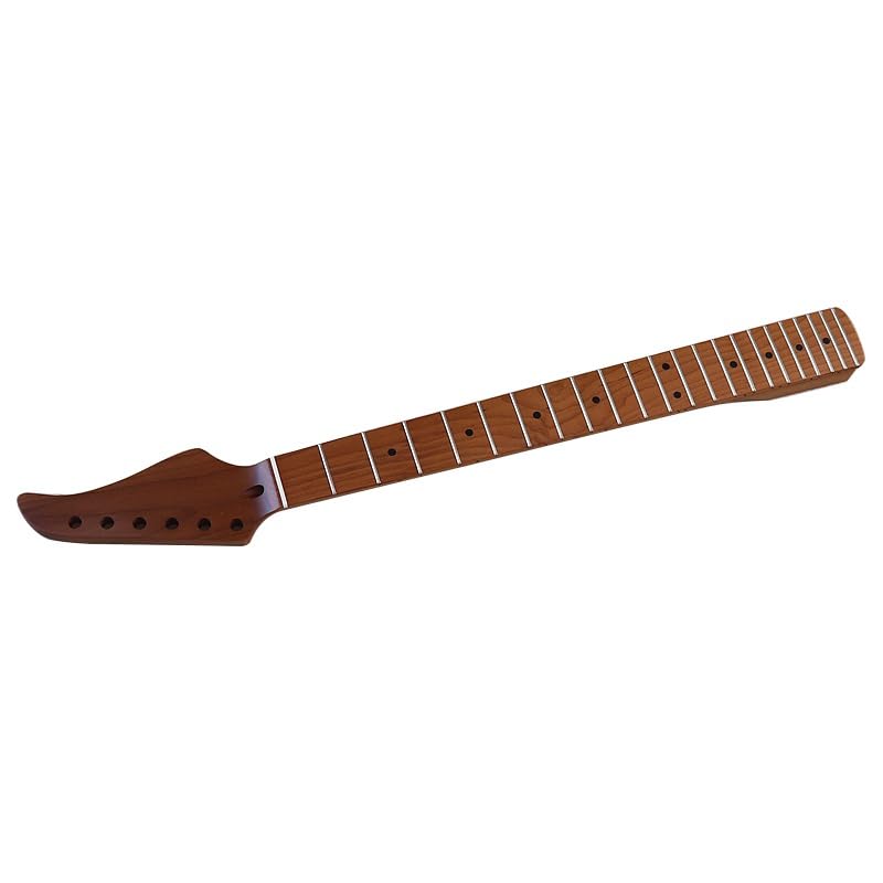Gitara elektryczna 6 strunowa pieczony klon kanadyjski 22 progi szerokość 5,6 cm naturalny kolor ładne rękodzieło