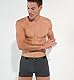 HOM - Herren - Boxer Briefs 2-Pack ’Boxerlines HO1’ - Retroshorts - All Black - Grösse M