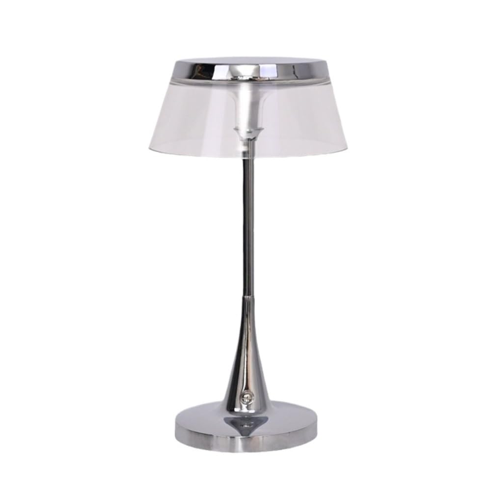 Lampada da barra a LED, luce notturna ambientale for soggiorno | LED, metallo acrilico, controllo touch, luce ambientale, soggiorno camera da letto(Grey)