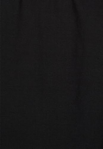 Pantalon en jersey imprimé tropical Freddy fluide et ample noir