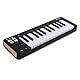 Arturia MicroLab mk3 – kompaktes, anschlagsdynamisches MIDI-Controller-Keyboard mit 25 Tasten, Dual Touch Strips, Akkordmodus, Sustain-Pedal-Input – Schwarz