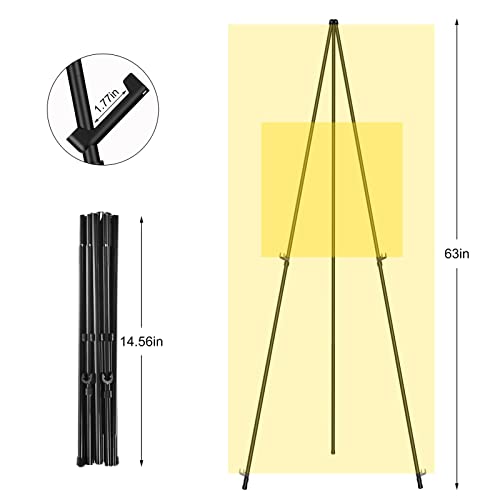 image for SunyesYoon Display Black Easel Stands - 63
