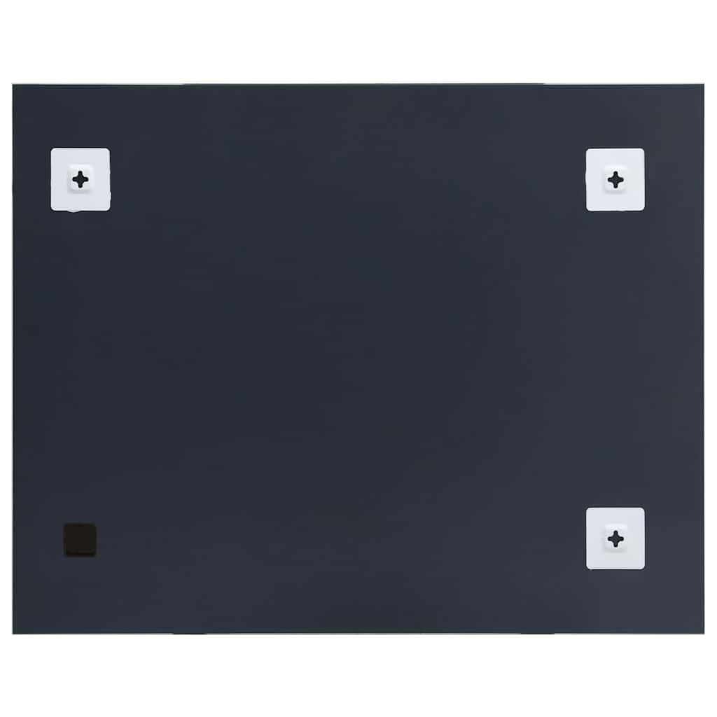 Espejo de pared, 80 x 60 cm, cristal