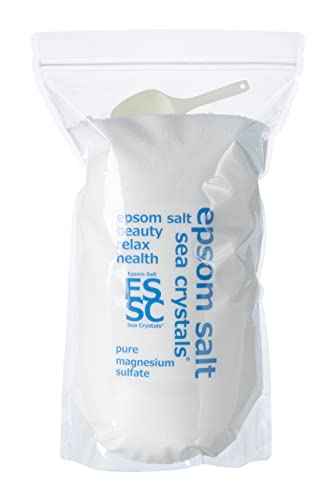 Epsom Salt 8.8 lbs (4 kg) Includes Measuring Spoon Made in Japan Cosmetics Bath Salt Radiation Inspection Quality Inspected