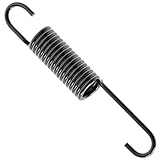 BIAQI キックスタンドスプリング オートバイ ミニバイク ユニバーサル サイドスタンド キックスタンド スプリング コールマン リアルツリー 200 ミニバイク 3.75インチ ブラック