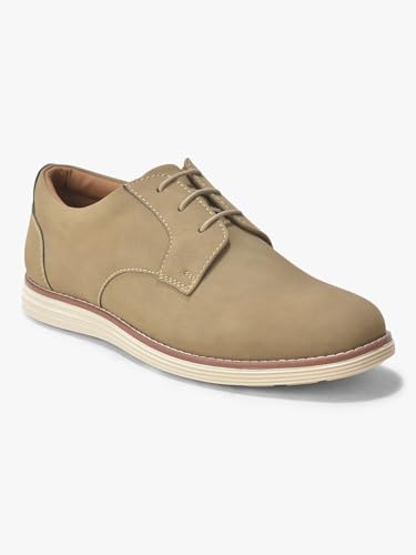 Image of Cantabil Casual Shoes for Men l Lightweight & Comfortable with Cushioned Insole PU Upper TPR Sole Lace Up Closure (P MFTW00145E)