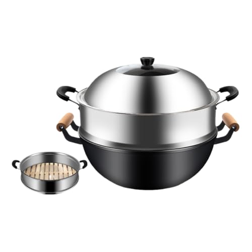 [Vzck] ���ؓ� ���݂̂���̂Ȃ���̗����S�� ���h���̓S�� �y�ʃt���C�p���[�߂̃V�`���[�� ���� ��^�m���X�e�B�b�N�� IH�Ή� �ƒ�p ���� �d��������Ή� �g���₷�� ���p�r �V�`���[ �S���⋋ ������� (38cm,�Ȃׁ{�X�`�[���L���b�v�{�|��