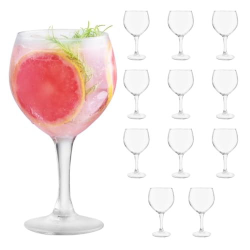 Reviews de Copas de cristal - solo los mejores. 41 ADIANTE Set 12 Piezas Copas Gin & Tonic Vidrio Coctel Copas Clásicas y Transparentes Cristal de Alta Calidad Resistentes Elegantes para Restaurantes Fiestas Bodas Brindis 22oz...