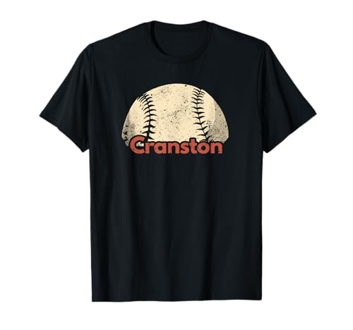 Retro Cranston Rhode Island T-Shirt